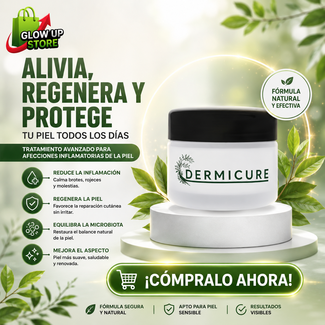 Dermicure Alivia infecciones