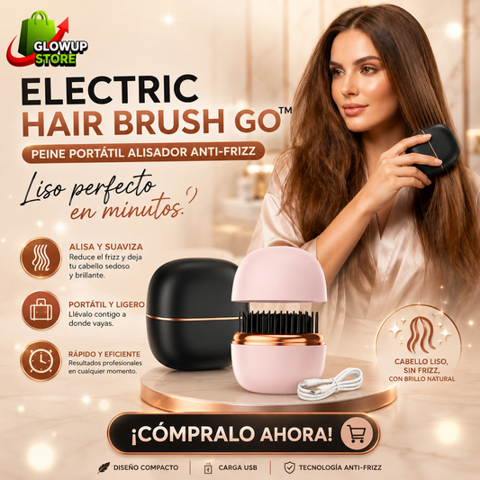 PEINE ALISADOR ELECTRICO PARA CABELLO