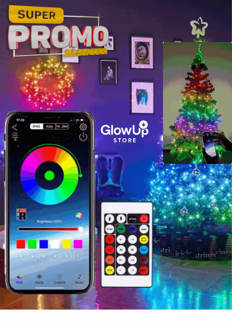 LUCES NAVIDEÑAS CON RGB