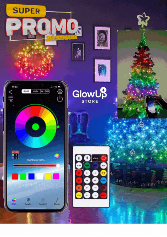LUCES NAVIDEÑAS CON RGB