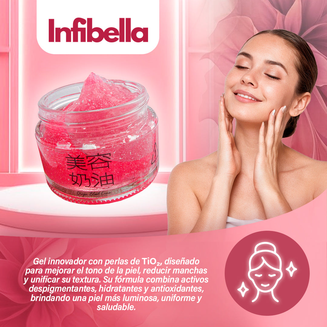 INFIBELLA- Piel RADIANTE con extracto de sangre de dragón