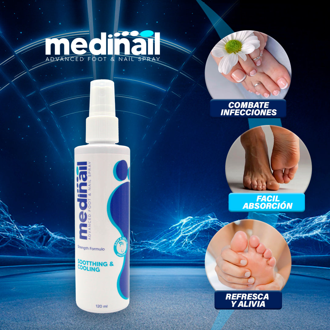 MEDINAIL - SPRAY PARA HOMGOS DEL PIE