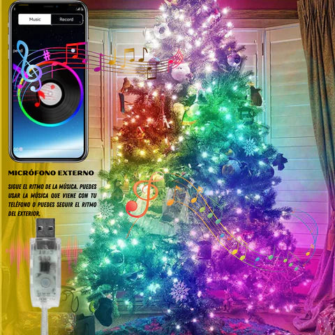 LUCES NAVIDEÑAS CON RGB