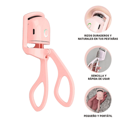 RIZADOR DE PESTAÑAS ELECTRICO PORTATIL